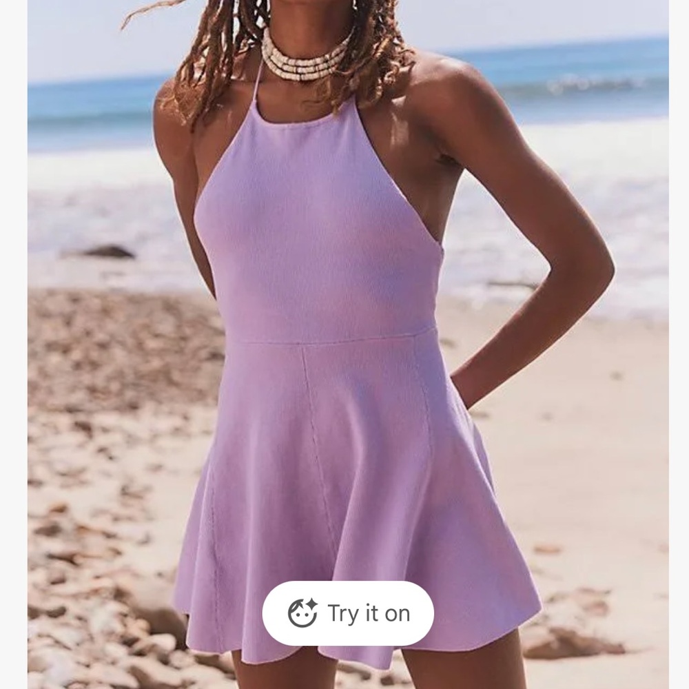 Free People Beach Seashell Sweater Romper Size XS